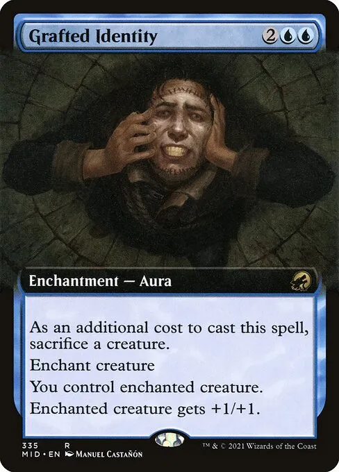 Grafted Identity · Innistrad: Midnight Hunt 335/399