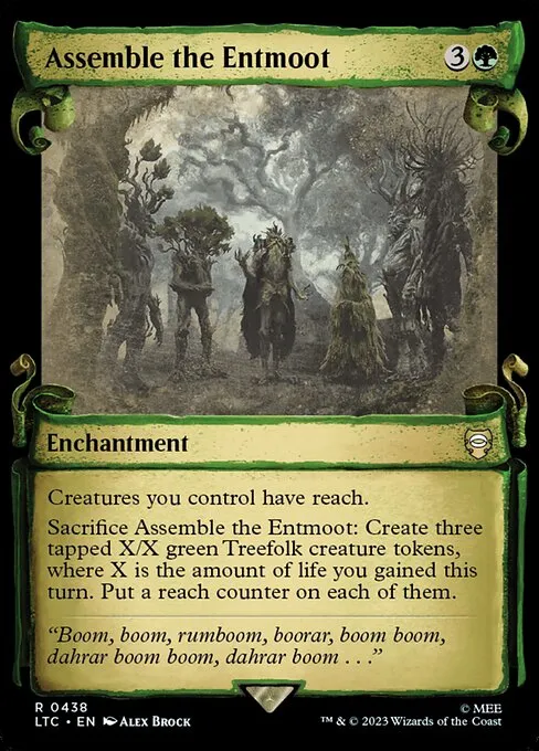 Assemble the Entmoot · Tales of Middle-earth Commander 438/591