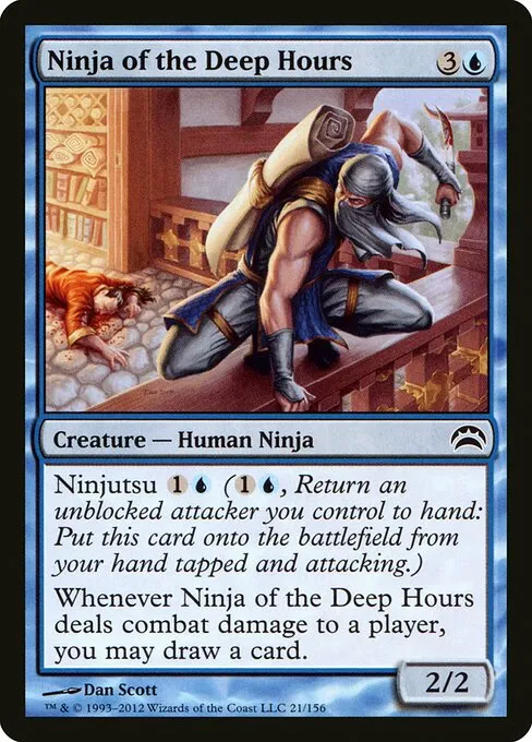 Ninja of the Deep Hours · Planechase 2012 21/156