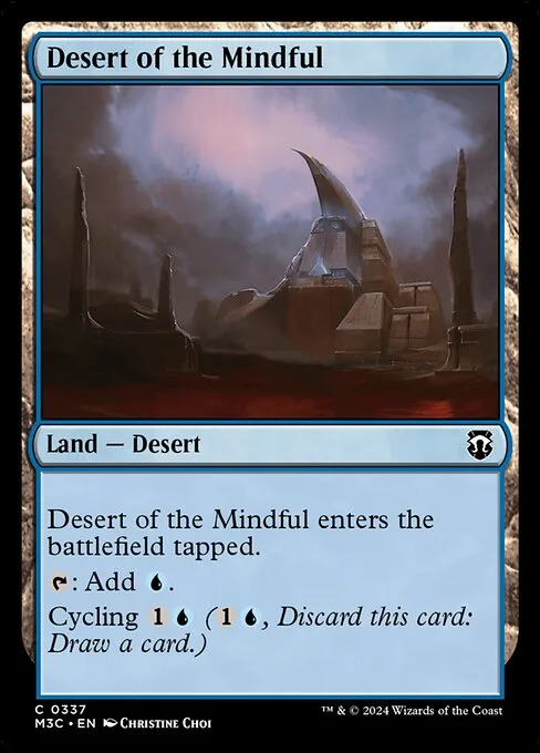 Desert of the Mindful · Modern Horizons 3 Commander 337/398