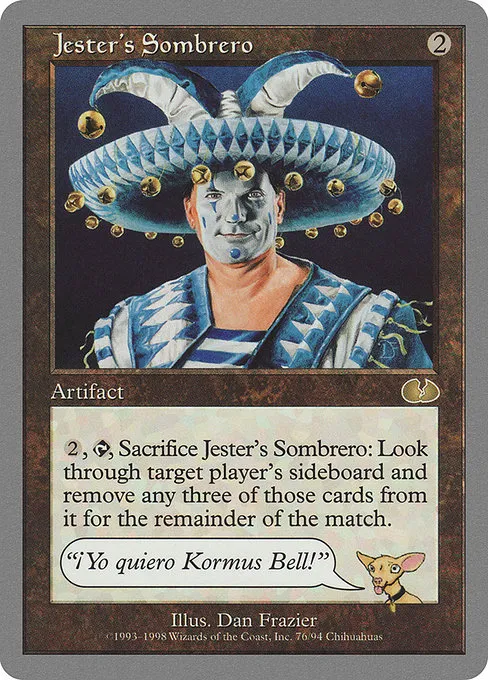 Jester's Sombrero · Unglued 76/88