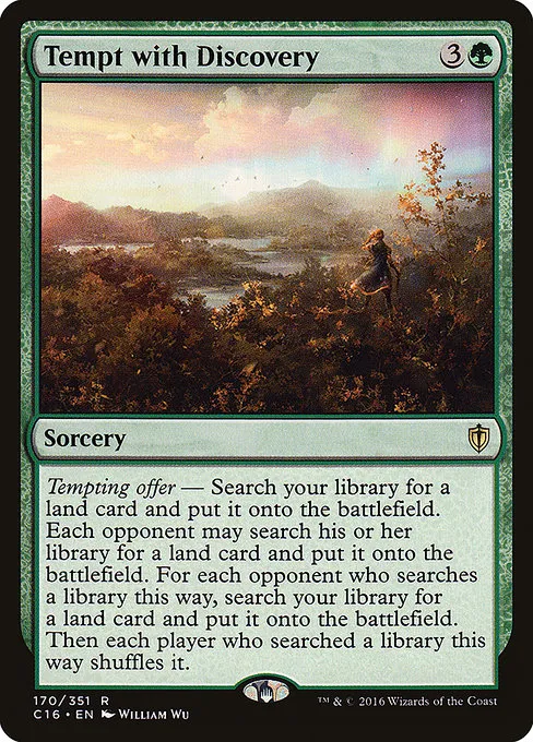 Tempt with Discovery · Commander 2016 170/351