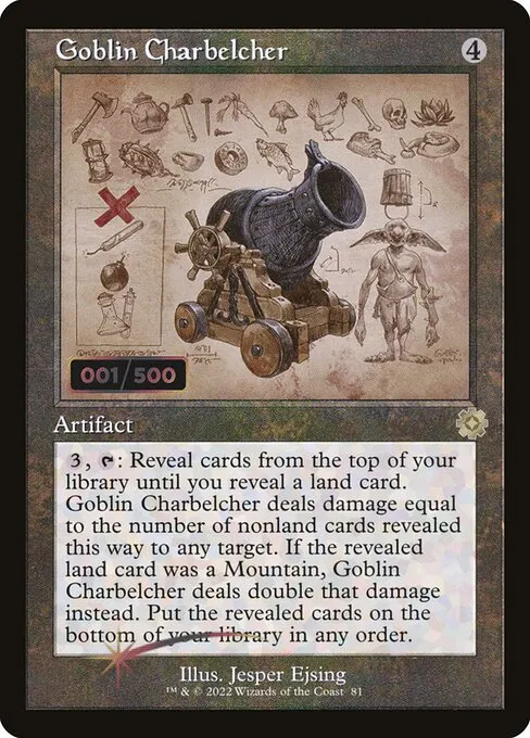 Goblin Charbelcher · The Brothers' War Retro Artifacts 81z/189