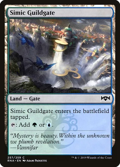 Simic Guildgate · Ravnica Allegiance 257/273