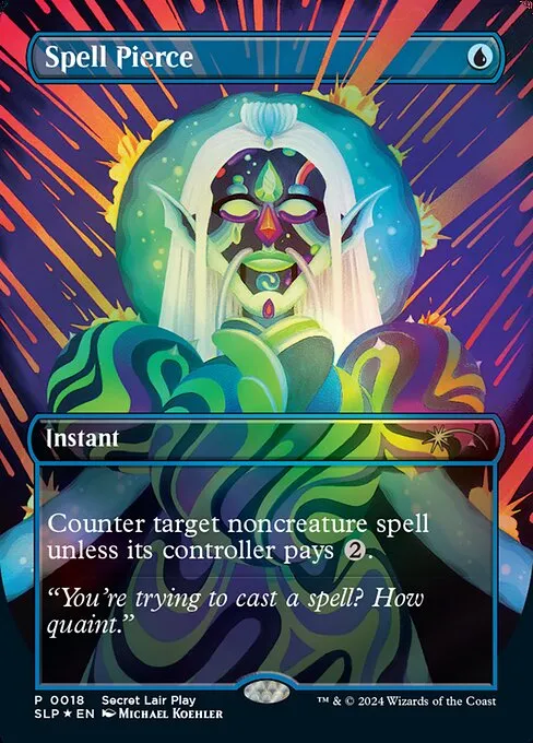 Spell Pierce · Secret Lair Promo 18/51