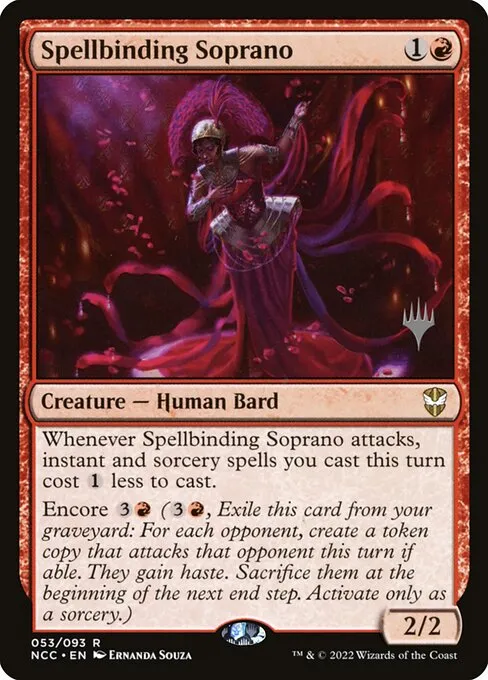 Spellbinding Soprano · New Capenna Commander Promos 53p/75