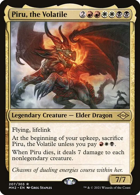 Piru, the Volatile · Modern Horizons 2 207/493
