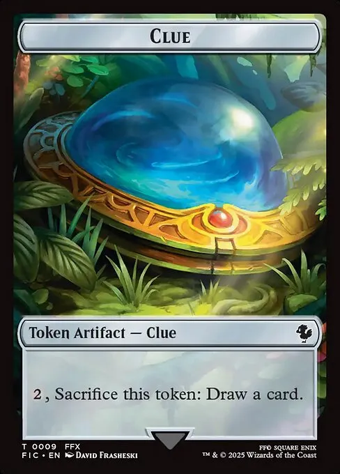 Clue · Final Fantasy Commander Tokens 9/11