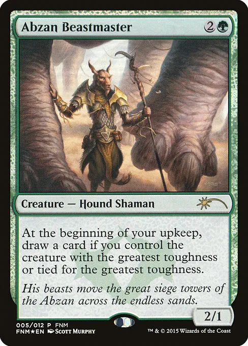 Abzan Beastmaster · Friday Night Magic 2015 5/12