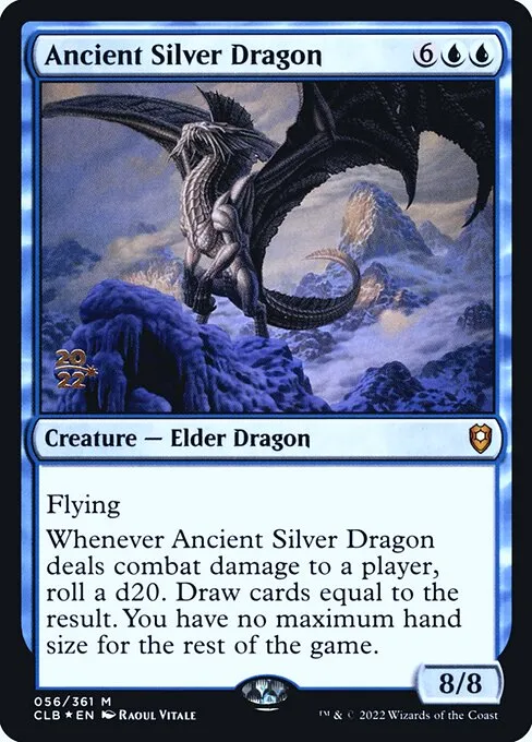 Ancient Silver Dragon · Battle for Baldur's Gate Promos 56s/104