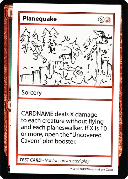 Planequake · Mystery Booster Playtest Cards 2021 59/121