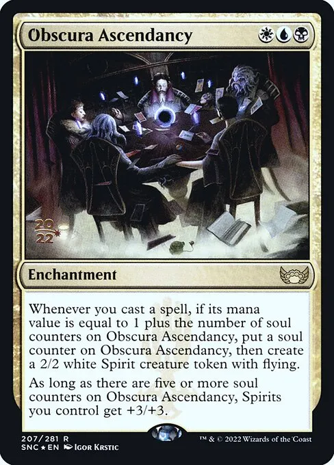 Obscura Ascendancy · Streets of New Capenna Promos 207s/161