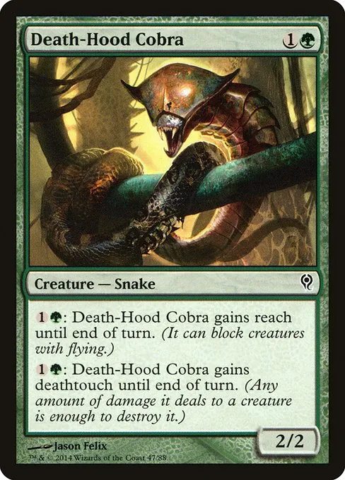 Death-Hood Cobra · Duel Decks: Jace vs. Vraska 47/88