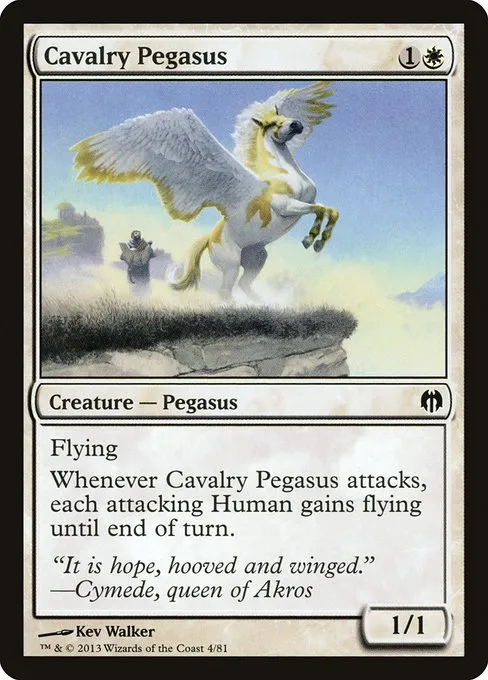 Cavalry Pegasus · Duel Decks: Heroes vs. Monsters 4/81