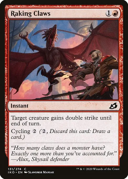 Raking Claws · Ikoria: Lair of Behemoths 131/390