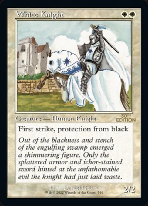 White Knight · 30th Anniversary Edition 340/594