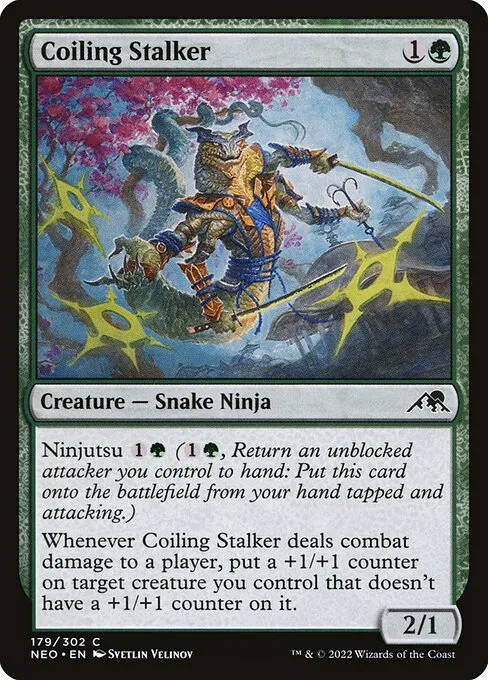 Coiling Stalker · Kamigawa: Neon Dynasty 179/531