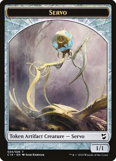 Servo · Commander 2018 Tokens 24/26