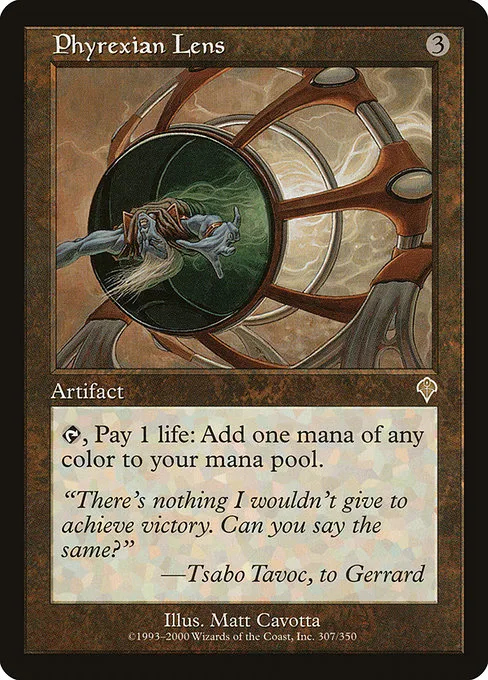 Phyrexian Lens · Invasion 307/354