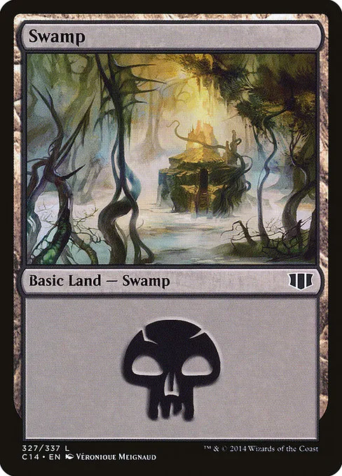 Swamp · Commander 2014 327/337