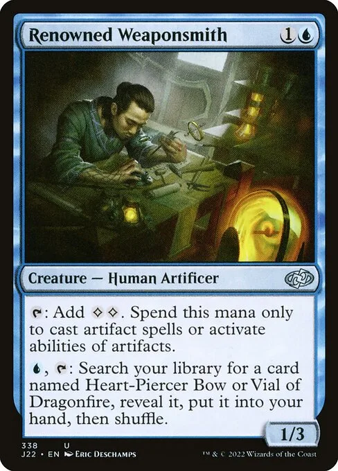 Renowned Weaponsmith · Jumpstart 2022 338/835