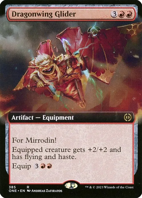 Dragonwing Glider · Phyrexia: All Will Be One 385/479