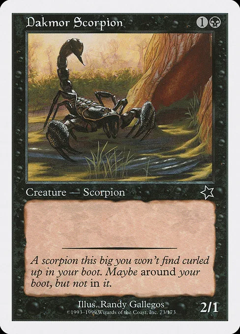 Dakmor Scorpion · Starter 1999 73/173