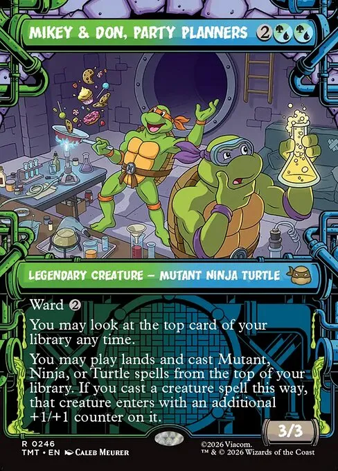 Mikey & Don, Party Planners · Teenage Mutant Ninja Turtles 246/320