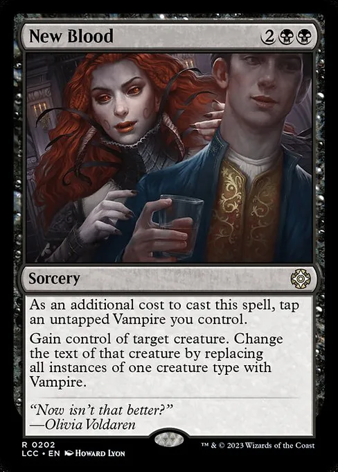 New Blood · The Lost Caverns of Ixalan Commander 202/370