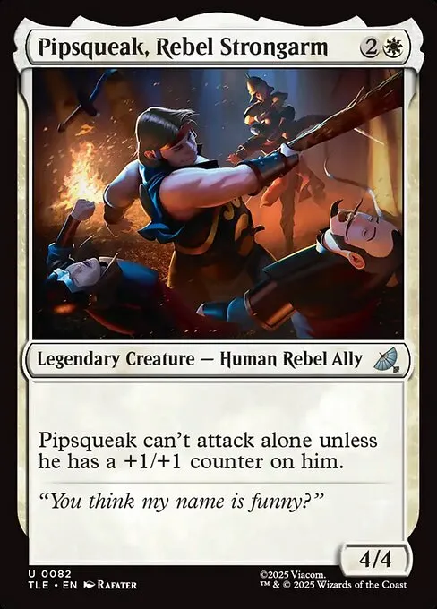 Pipsqueak, Rebel Strongarm · Avatar: The Last Airbender Eternal 82/317