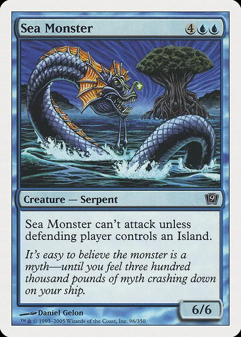 Sea Monster · Ninth Edition 96/710