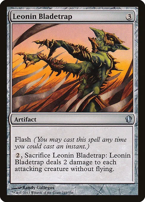 Leonin Bladetrap · Commander 2013 245/356