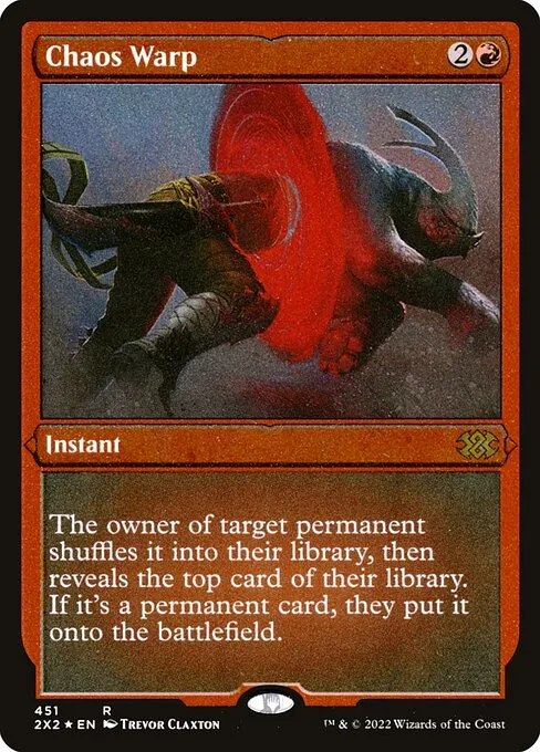 Chaos Warp · Double Masters 2022 451/579