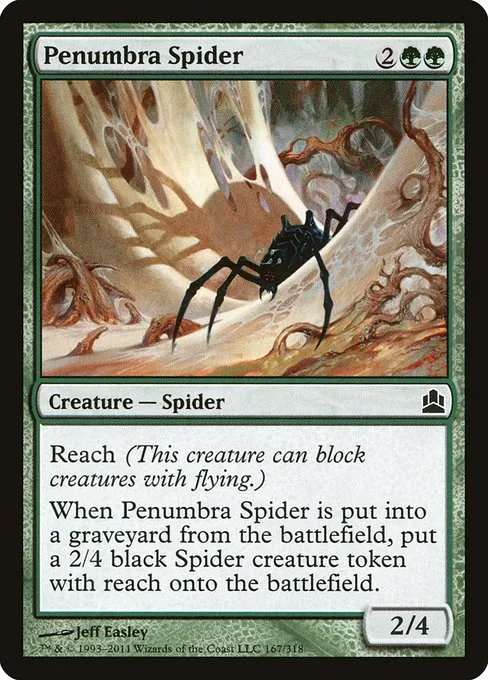 Penumbra Spider · Commander 2011 167/318