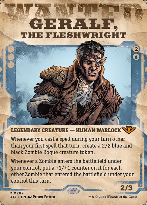 Geralf, the Fleshwright · Outlaws of Thunder Junction 287/374