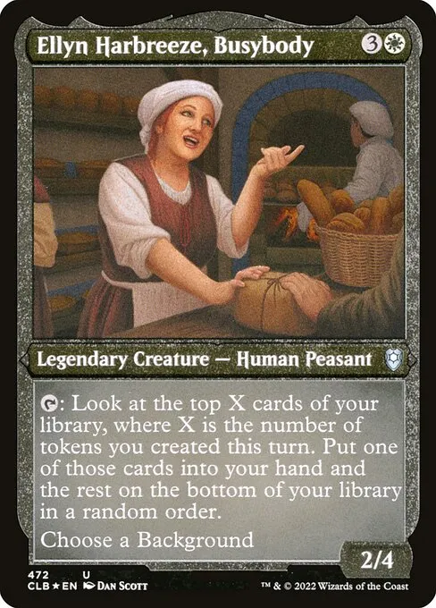 Ellyn Harbreeze, Busybody · Commander Legends: Battle for Baldur's Gate 472/936