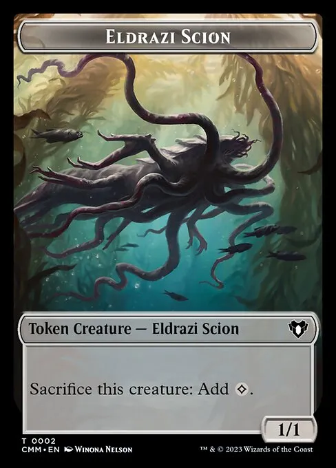 Eldrazi Scion · Commander Masters Tokens 2/81