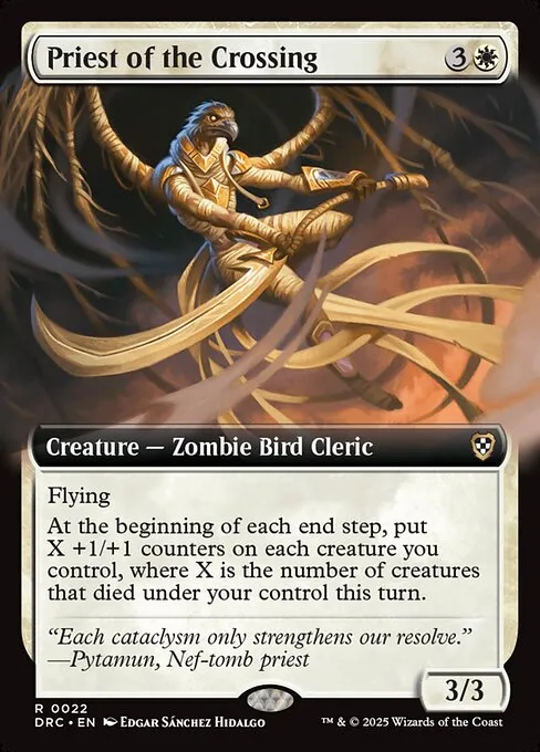 Priest of the Crossing · Aetherdrift Commander 22/184