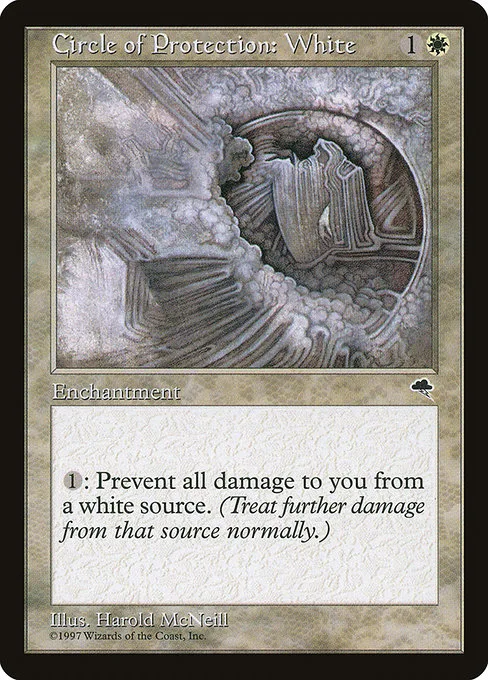 Circle of Protection: White · Tempest 13/350