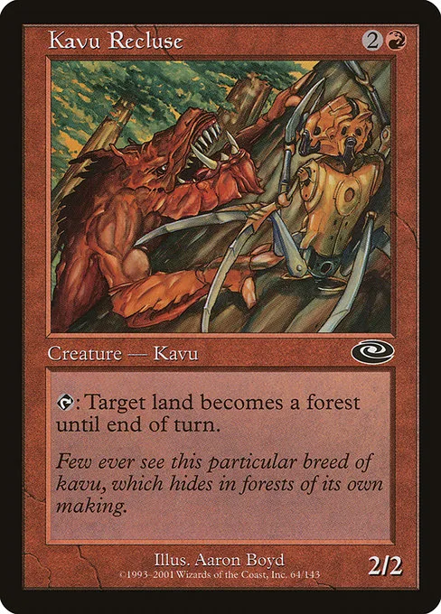 Kavu Recluse · Planeshift 64/146