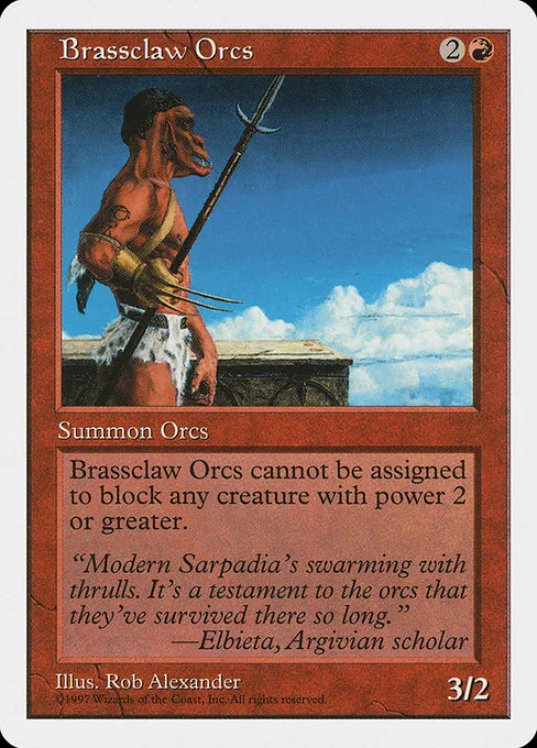 Brassclaw Orcs · Fifth Edition 213/460
