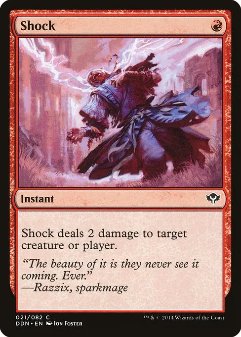 Shock · Duel Decks: Speed vs. Cunning 21/82