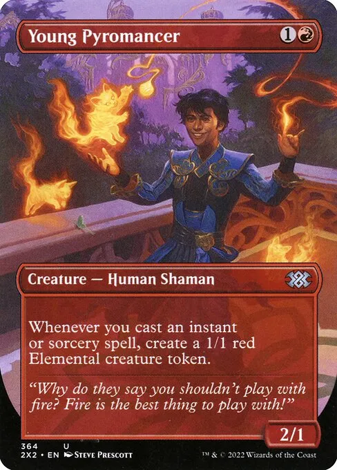 Young Pyromancer · Double Masters 2022 364/579
