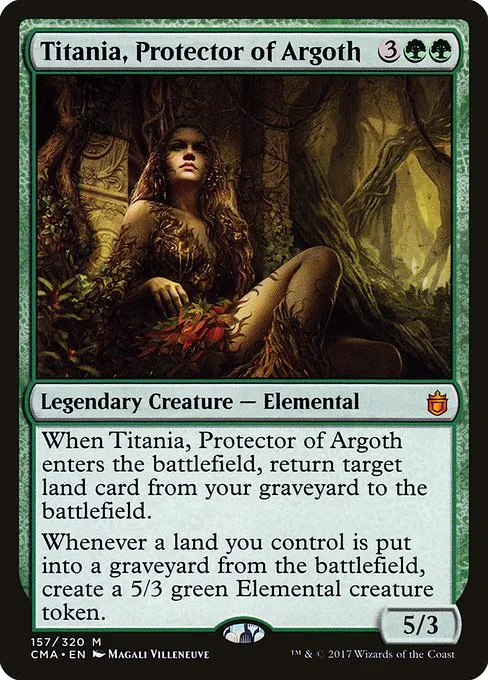 Titania, Protector of Argoth · Commander Anthology 157/320