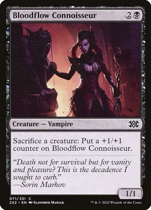 Bloodflow Connoisseur · Double Masters 2022 71/579