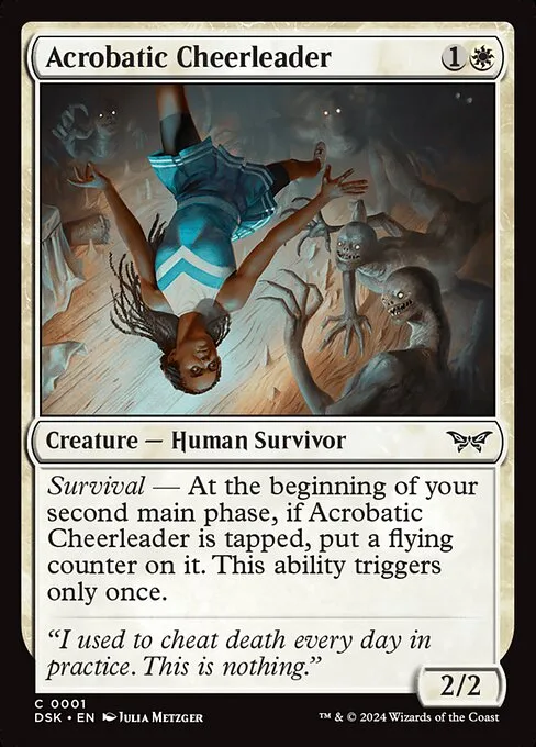 Acrobatic Cheerleader · Duskmourn: House of Horror 1/419