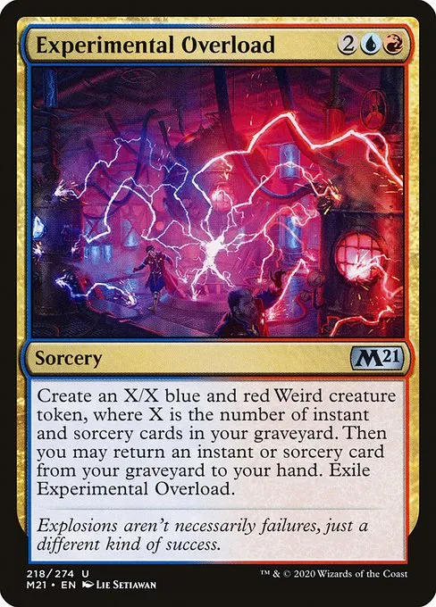 Experimental Overload · Core Set 2021 218/397