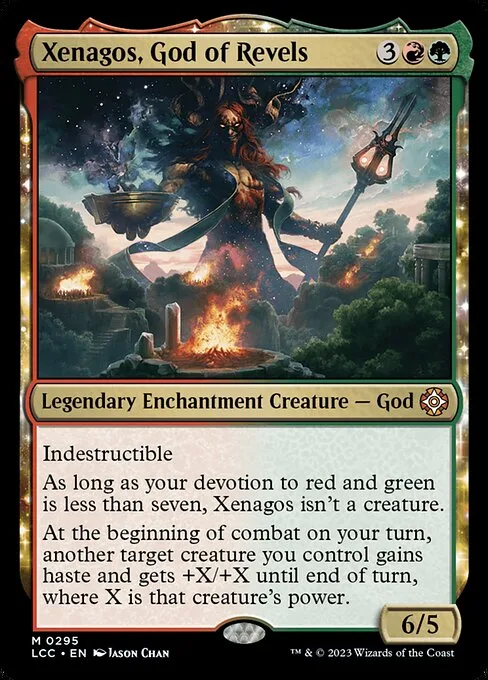 Xenagos, God of Revels · The Lost Caverns of Ixalan Commander 295/370