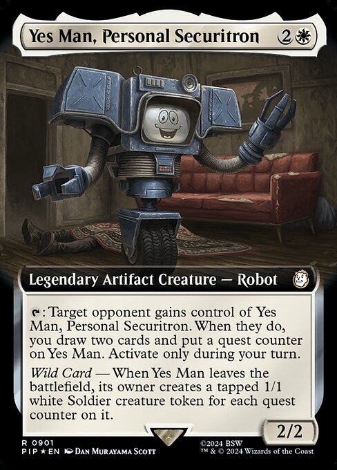 Yes Man, Personal Securitron · Fallout 901/1068