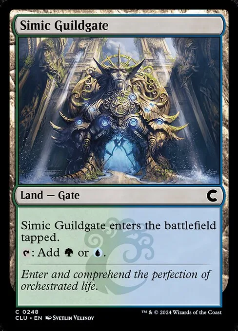 Simic Guildgate · Ravnica: Clue Edition 248/284